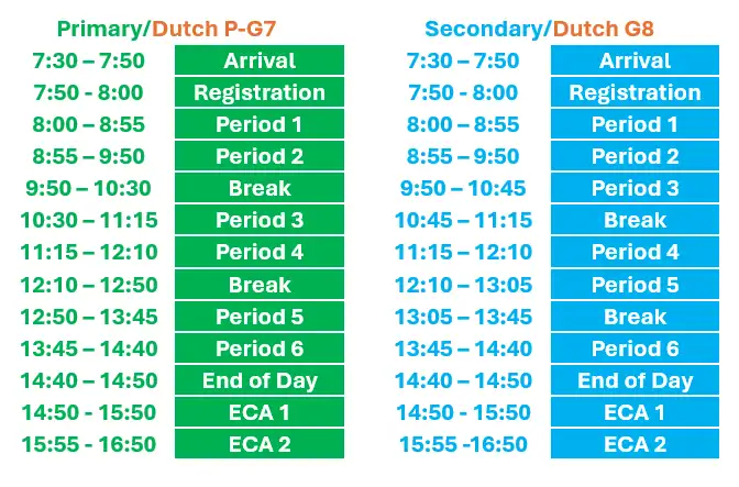 School Hours