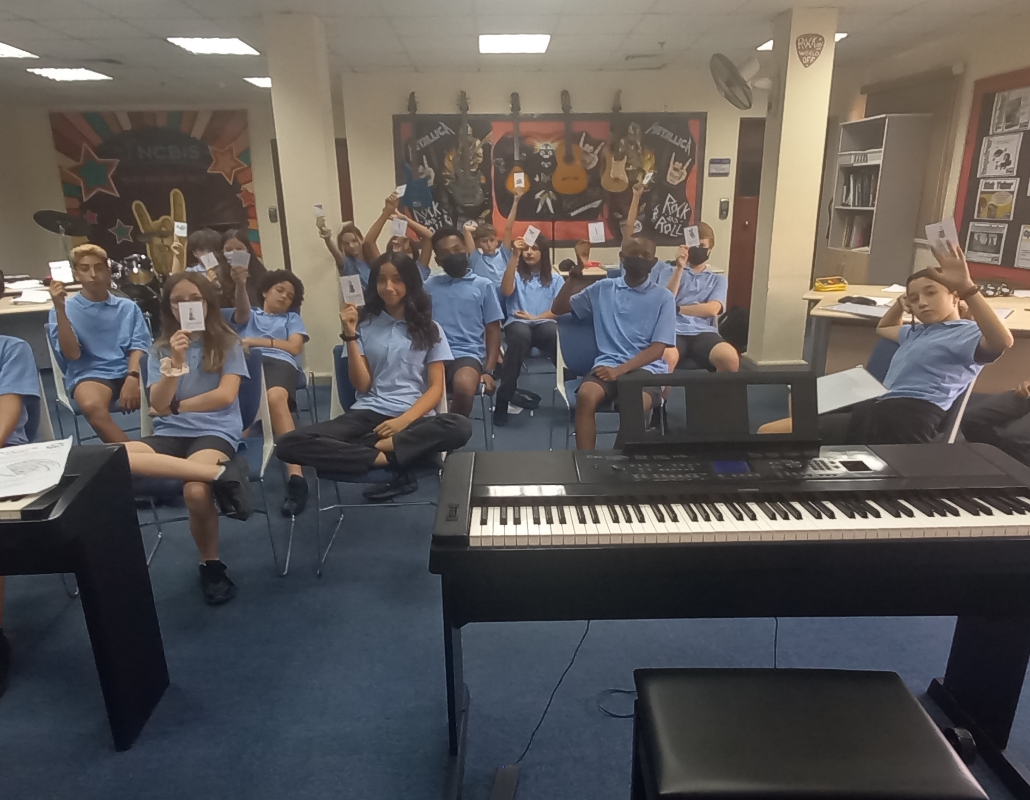 Teaching music at NCBIS